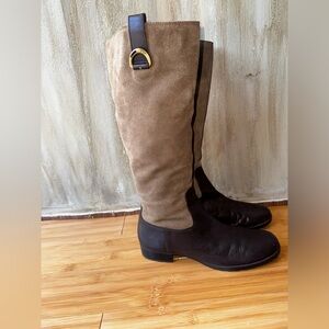 Ralph Lauren Vintage Suede & Leather Riding Boots